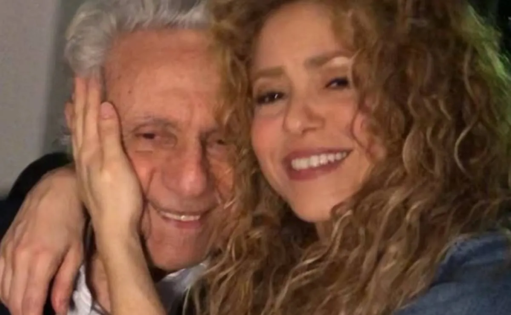 Shakira habla de la salud de su padre tras ser dado de alta