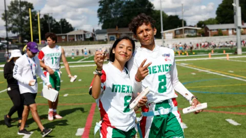 México es campeón internacional en tocho bandera