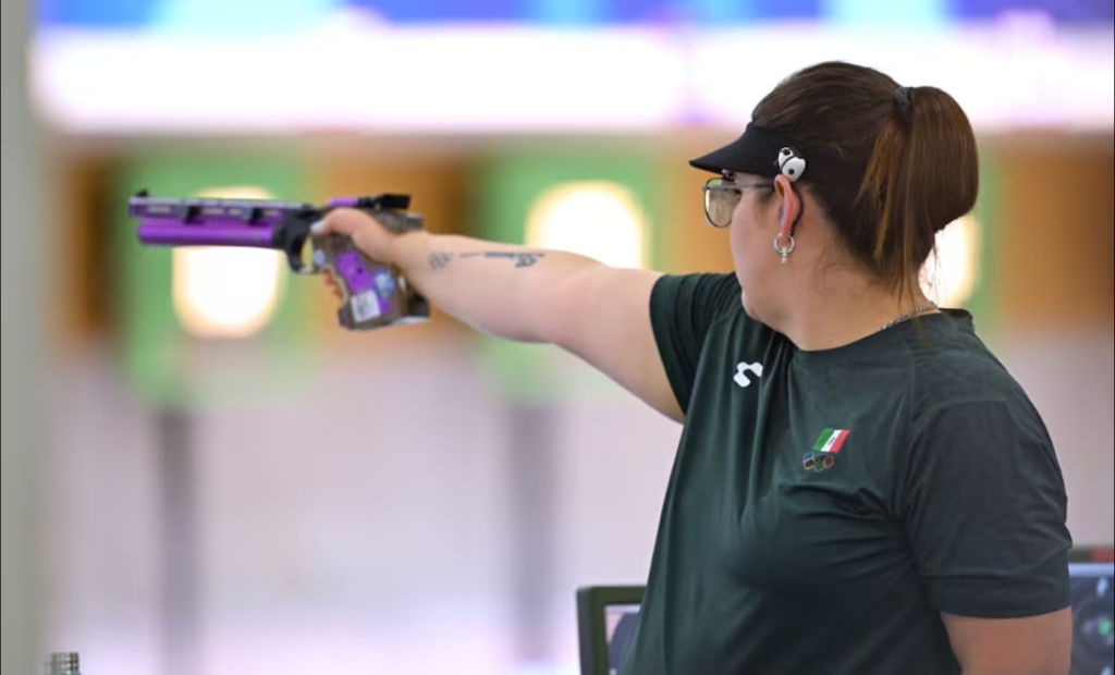 Alejandra Zavala, eliminada en prueba de 10 metros pistola de aire