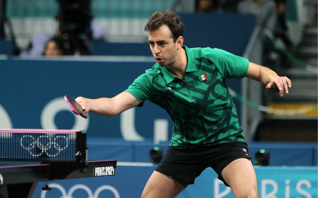 El mexicano Marcos Madrid queda eliminado del tenis de mesa