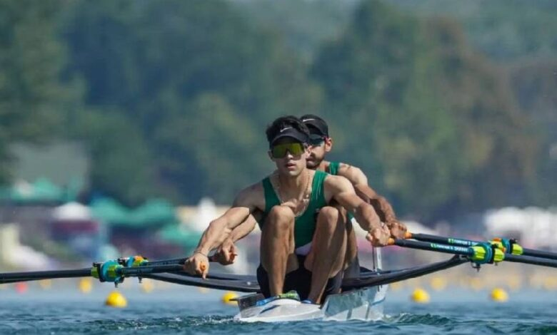 Mexicanos califican a la semifinal de remo en París 2024