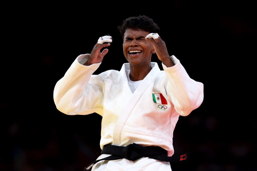 La mexicana Prisca Awiti hace historia y gana plata en judo en París