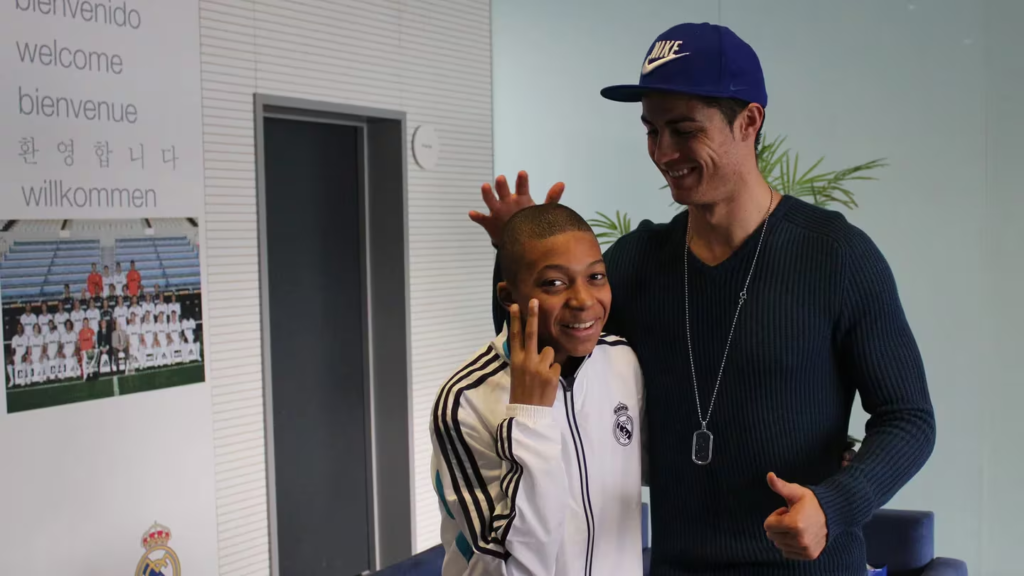 Kylian Mbappé y sus emotivas palabras a Cristiano Ronaldo