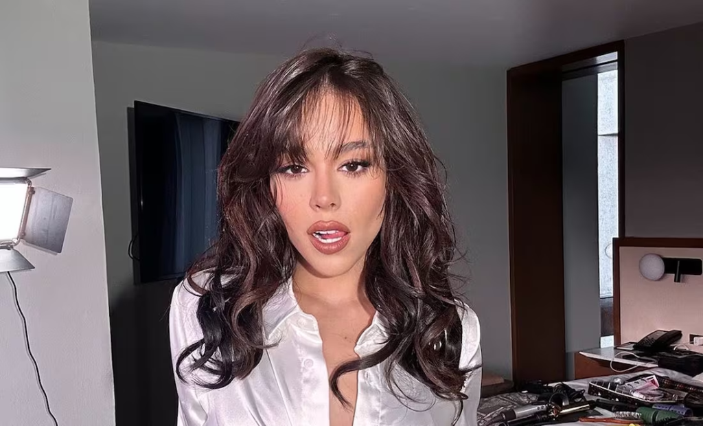 Vestido transparente de Danna Paola enciende las redes