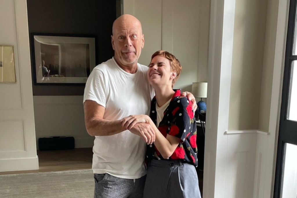 Hija de Bruce Willis actualiza sobre se estado de salud