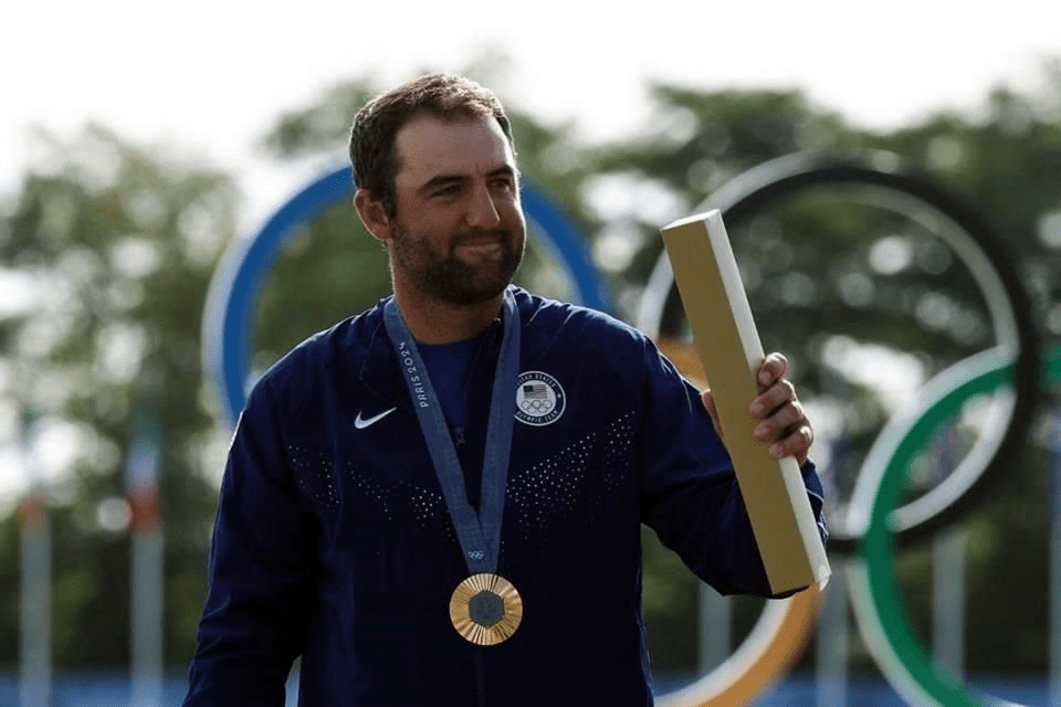 Scottie Scheffler gana el oro en golf en París 2024