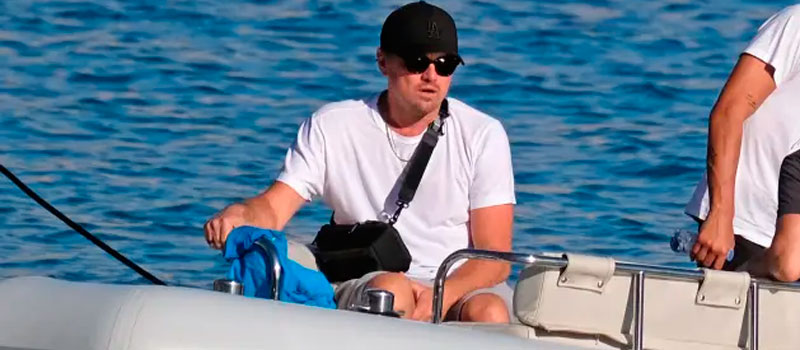 Leonardo DiCaprio fue picado por una medusa en una playa de Europa