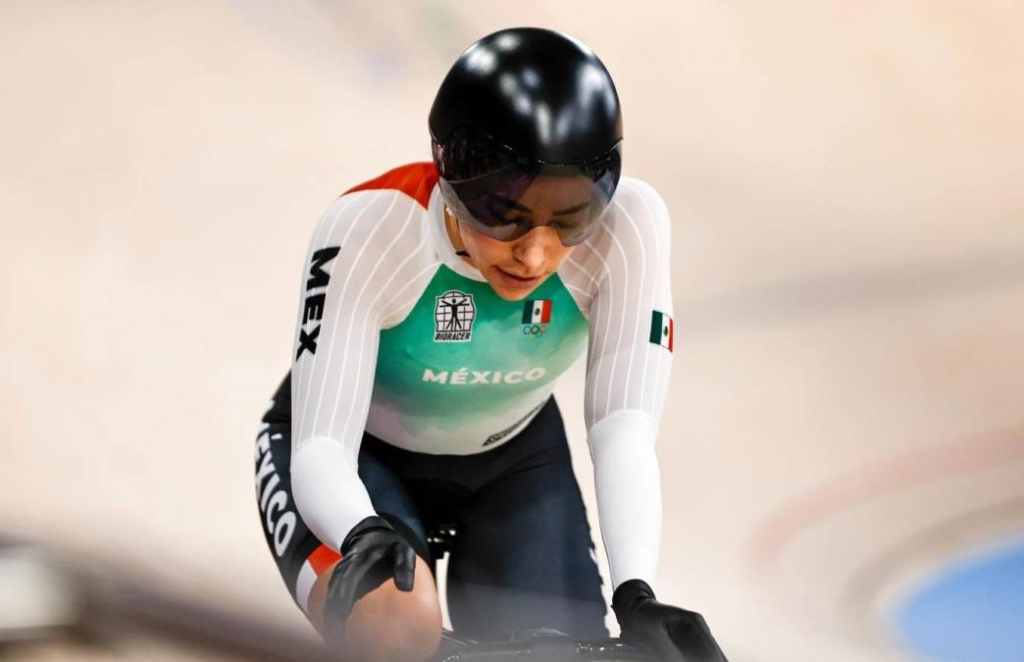 Gaxiola termina sexta en keirin femenil