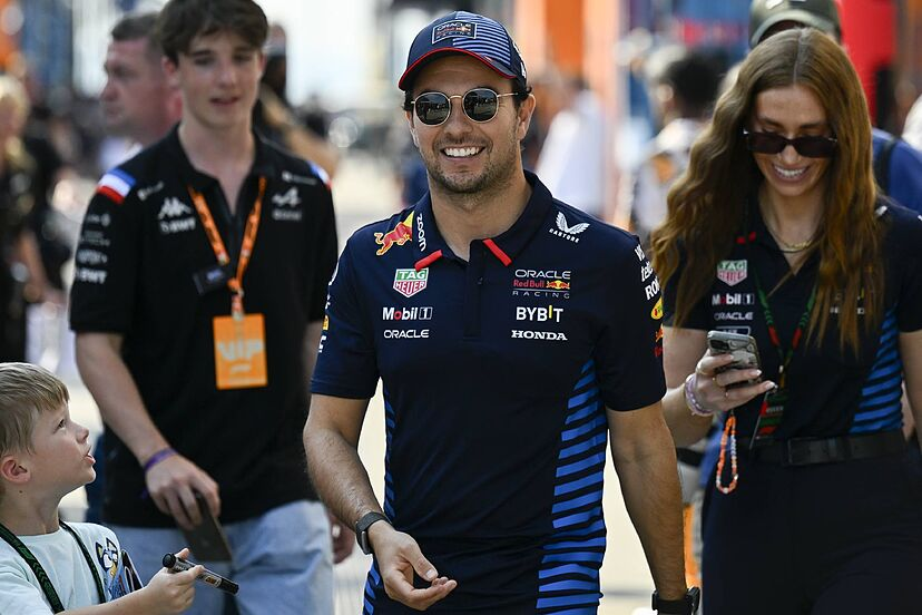 Checo llega a su carrera favorita del año