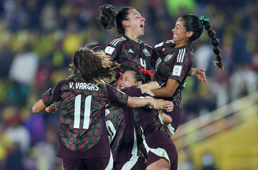 Selección femenil de México se enfrenta a Colombia en el Mundial Sub-20