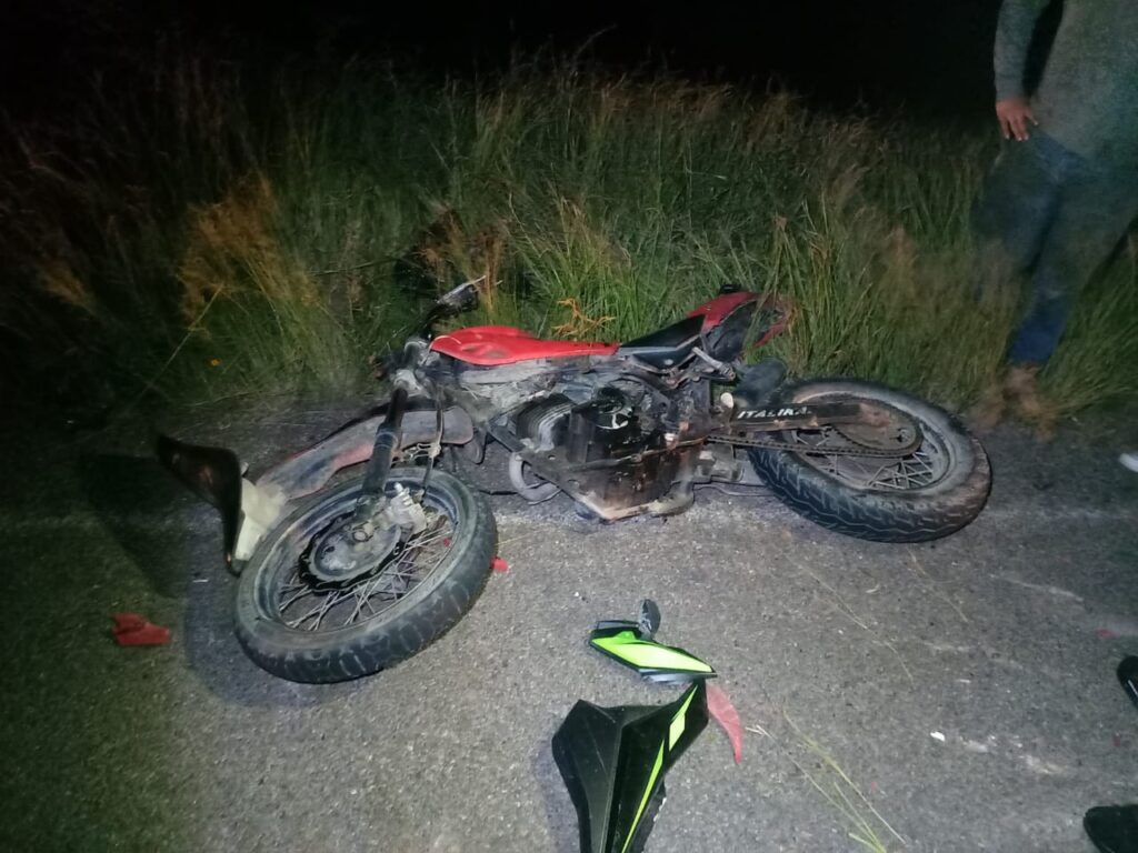 Trágico accidente de adolescentes motociclistas en Rincón de Romos dejó 1 muerto y 3 lesionados