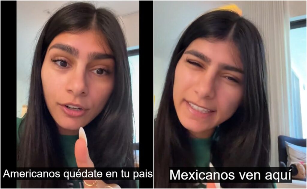 Mia Khalifa dice que los militares de Estados Unidos no son bienvenidos en su país