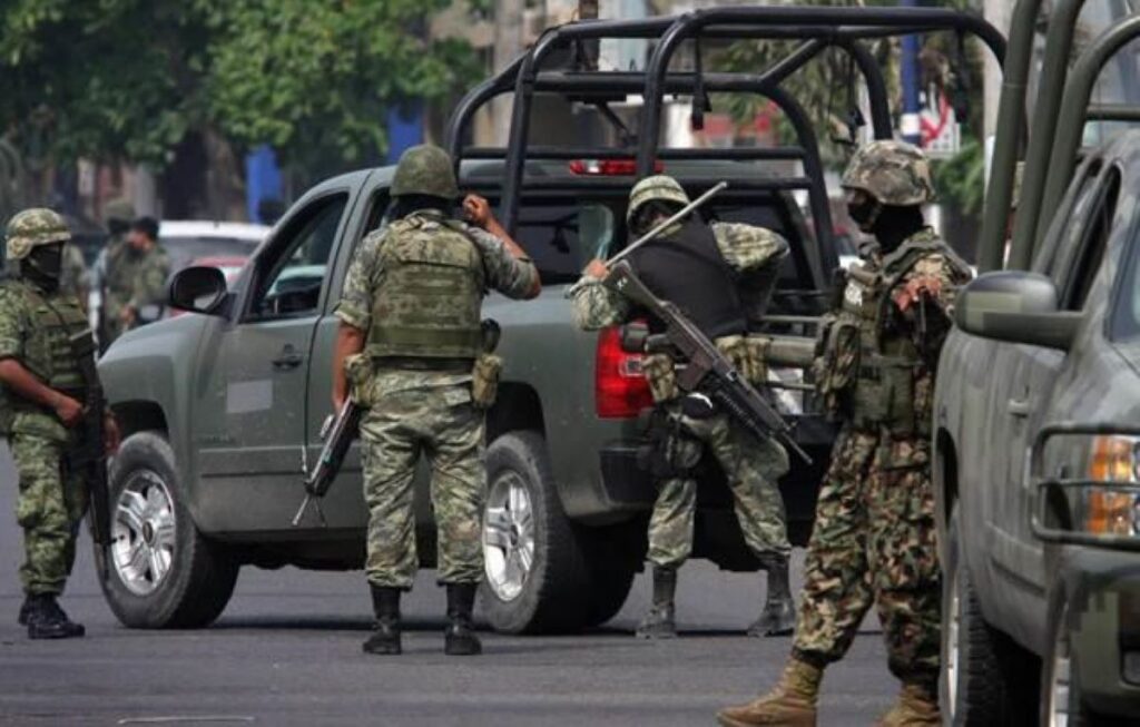 Fueron 5 los criminales detenidos por el Ejército Mexicano y la Guardia Nacional tras una balacera