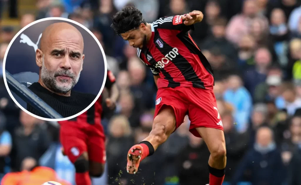 Gracias a la épica asistencia, Pep Guardiola buscó a Raúl Jiménez