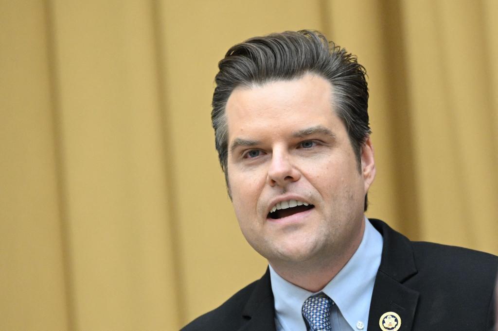 El elegido por Trump, Matt Gaetz se retira de la nominación para ser fiscal general de EU