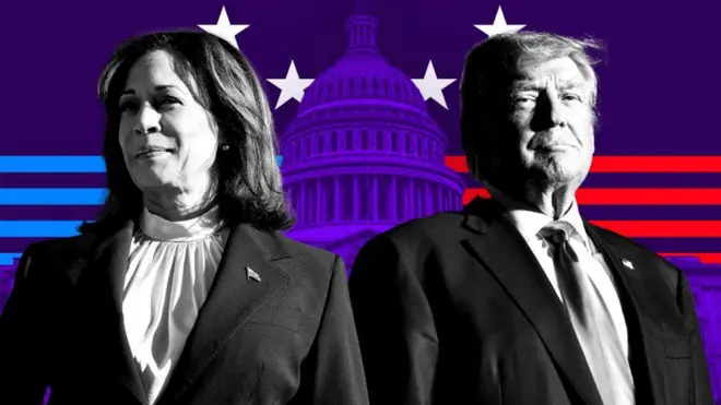 Elecciones EU: 8 de 10 predicciones dan triunfo a Kamala sobre Trump