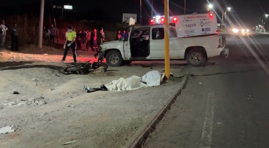 Hombre y mujer fallecieron tras desigual choque en Cañada Honda