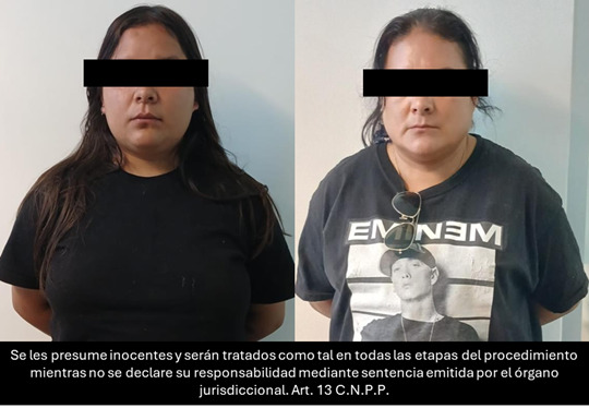 Arrestan a dos mujeres por secuestro y extorsión