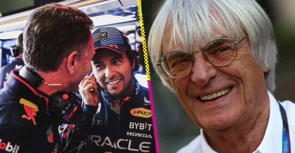 Bernie Ecclestone habla del futuro de Checo Pérez