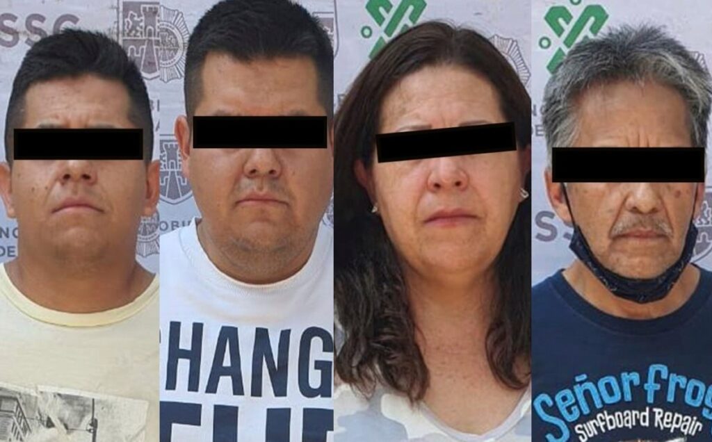 Detienen a 4 presuntos miembros de “Los Tanzanios” en CDMX