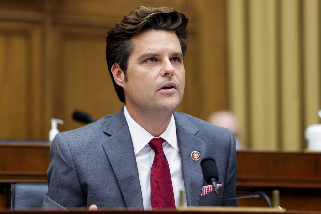 Trump nombra como fiscal general a Matt Gaetz