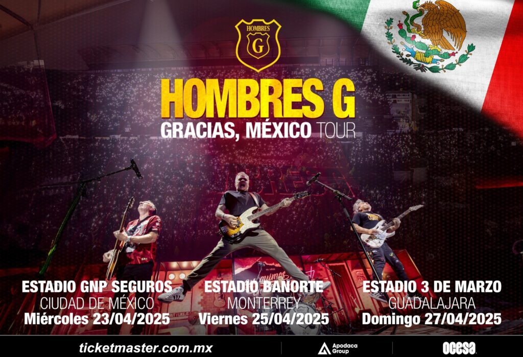 Hombres G en México: fechas de sus conciertos