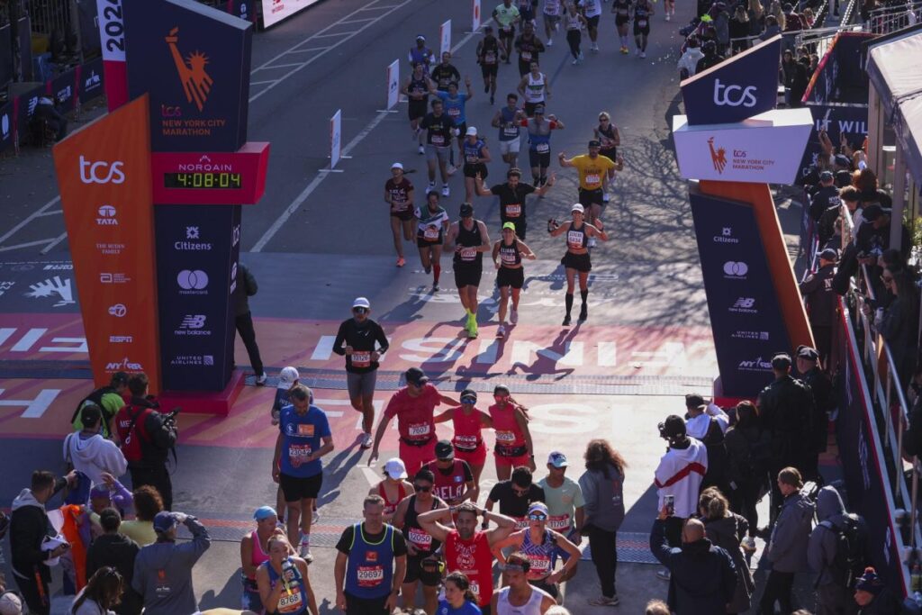 New York bate el récord mundial de corredores que terminan un maratón