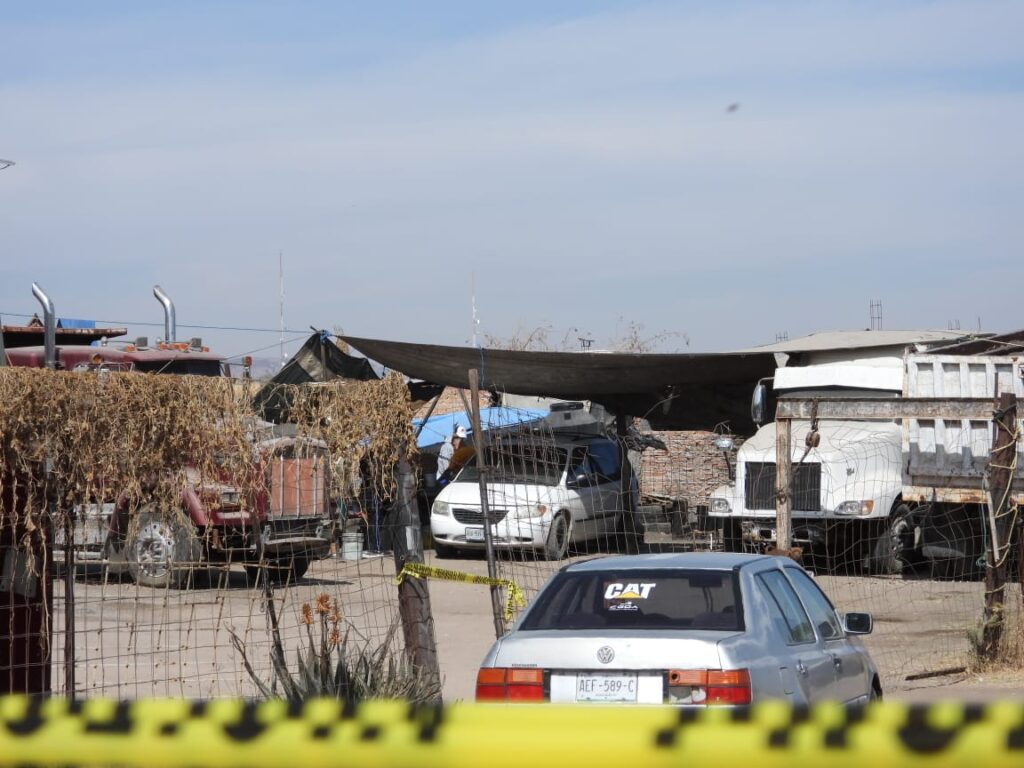 Hombre se suicidó en una pensión para camiones de volteo en el Ejido Los Negritos