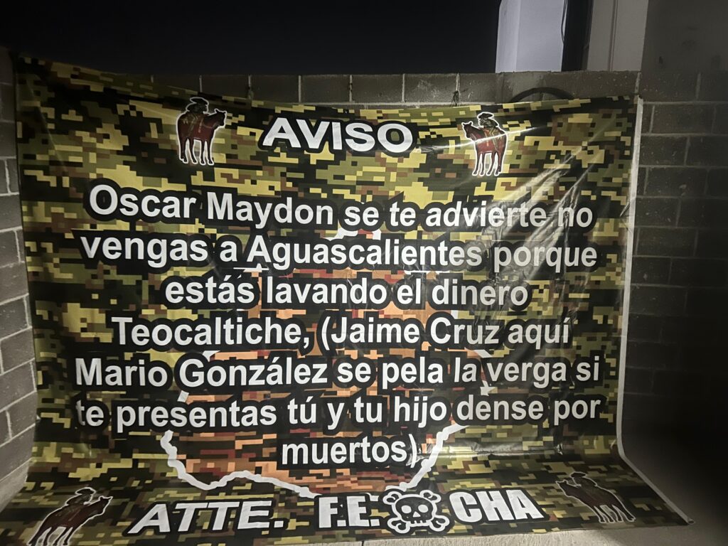 Fuerzas Especiales Charro, célula del CJNG, amenaza al cantante Óscar Maydon para que no se presente en Aguascalientes