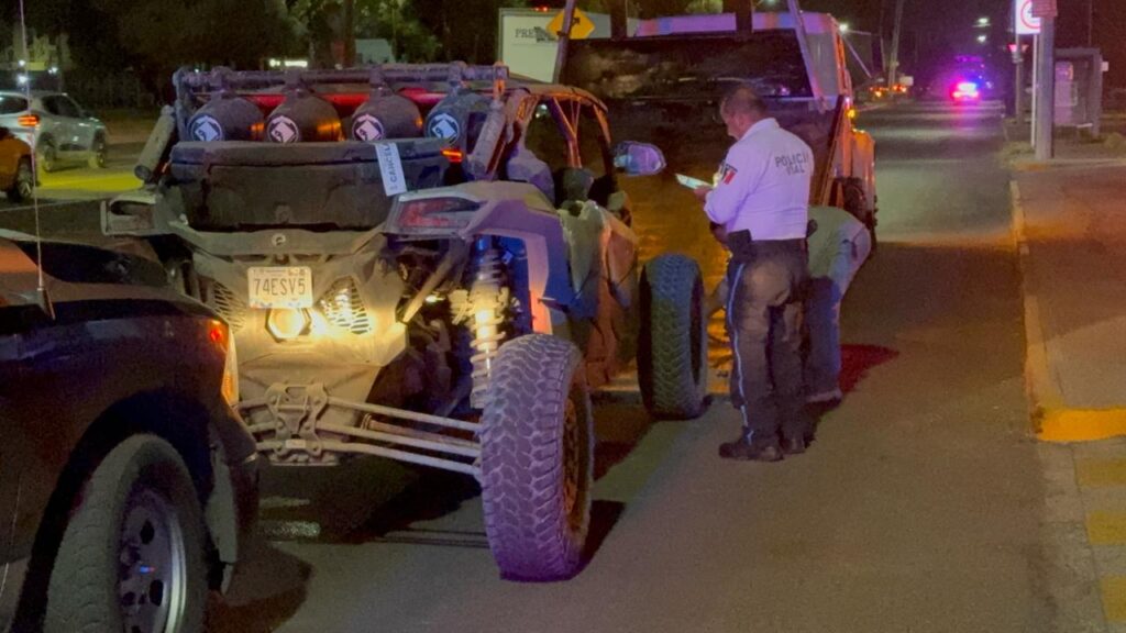 Menor en estado de ebriedad atropella a policía vial durante persecución en Ciudad Industrial