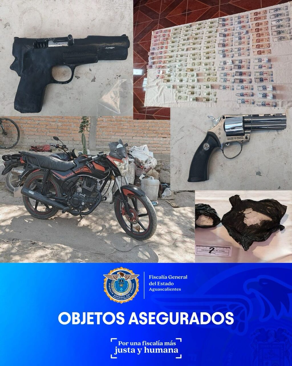Desmantelaron lugar de almacenamiento de armas y narcóticos en San Antonio de Peñuelas