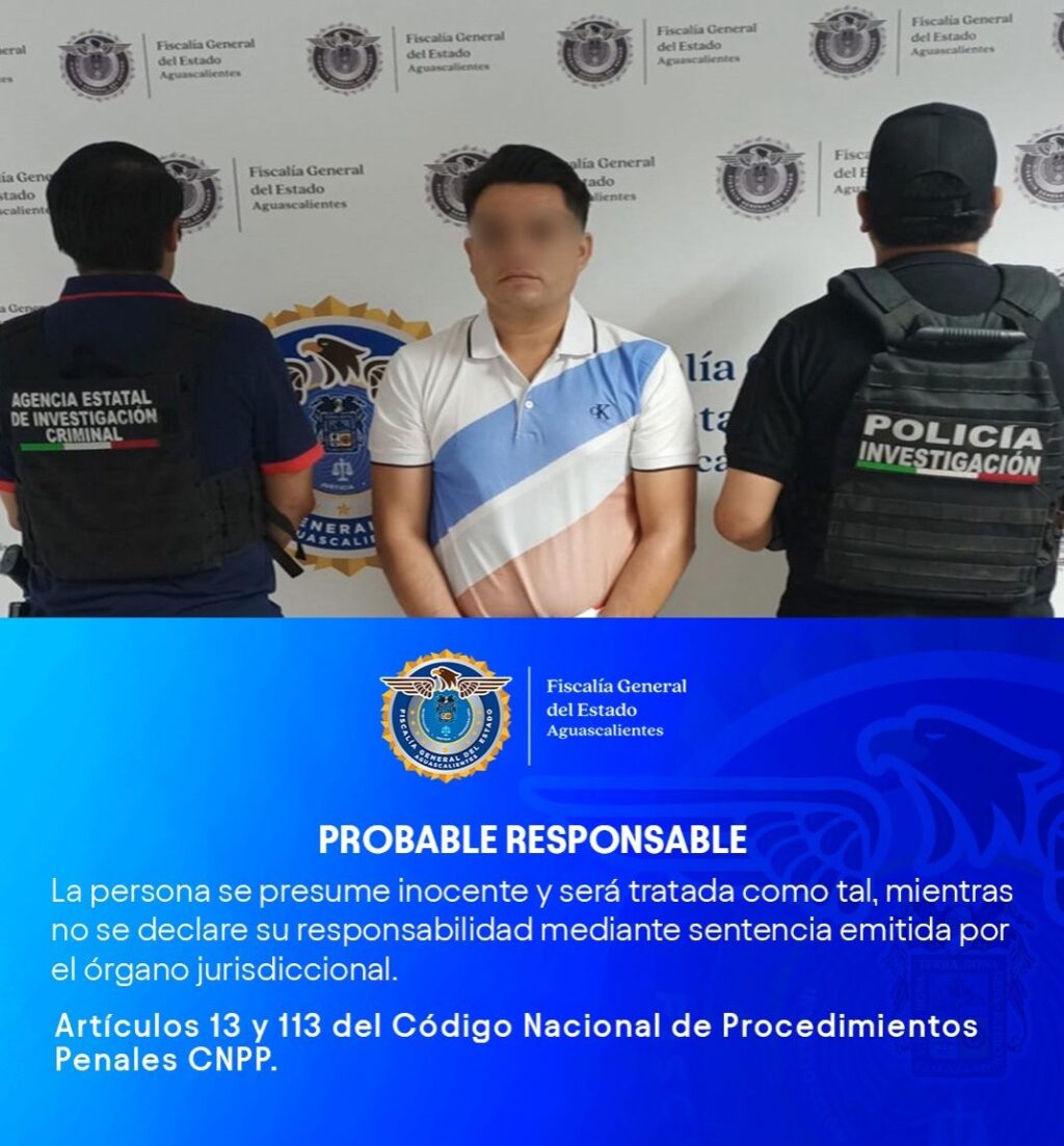 Violador buscado en el Estado de México se escondía en Aguascalientes y ya fue detenido