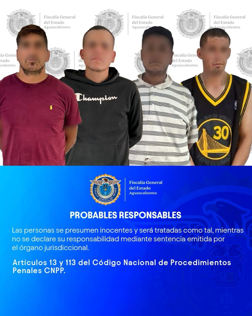 Agentes ministeriales desmantelaron banda de robacoches que operaba en Aguascalientes