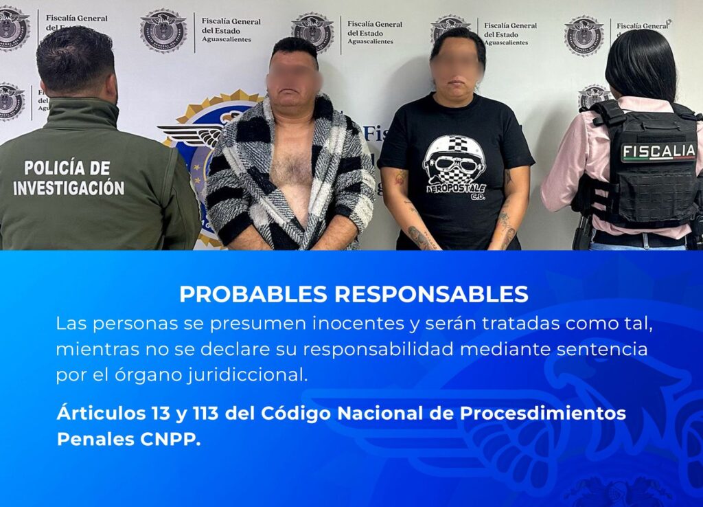 Pareja que robó 15 millones de pesos en Zacatecas es detenida en Aguascalientes