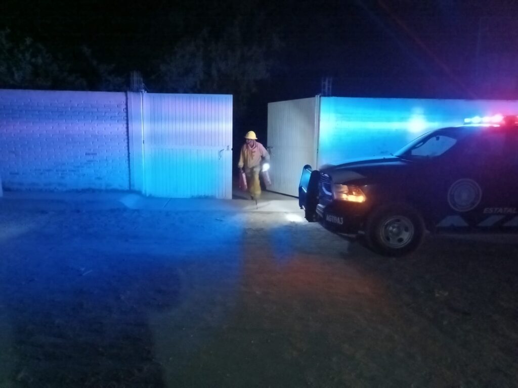 Mujer herida tras flamazo en El Llano