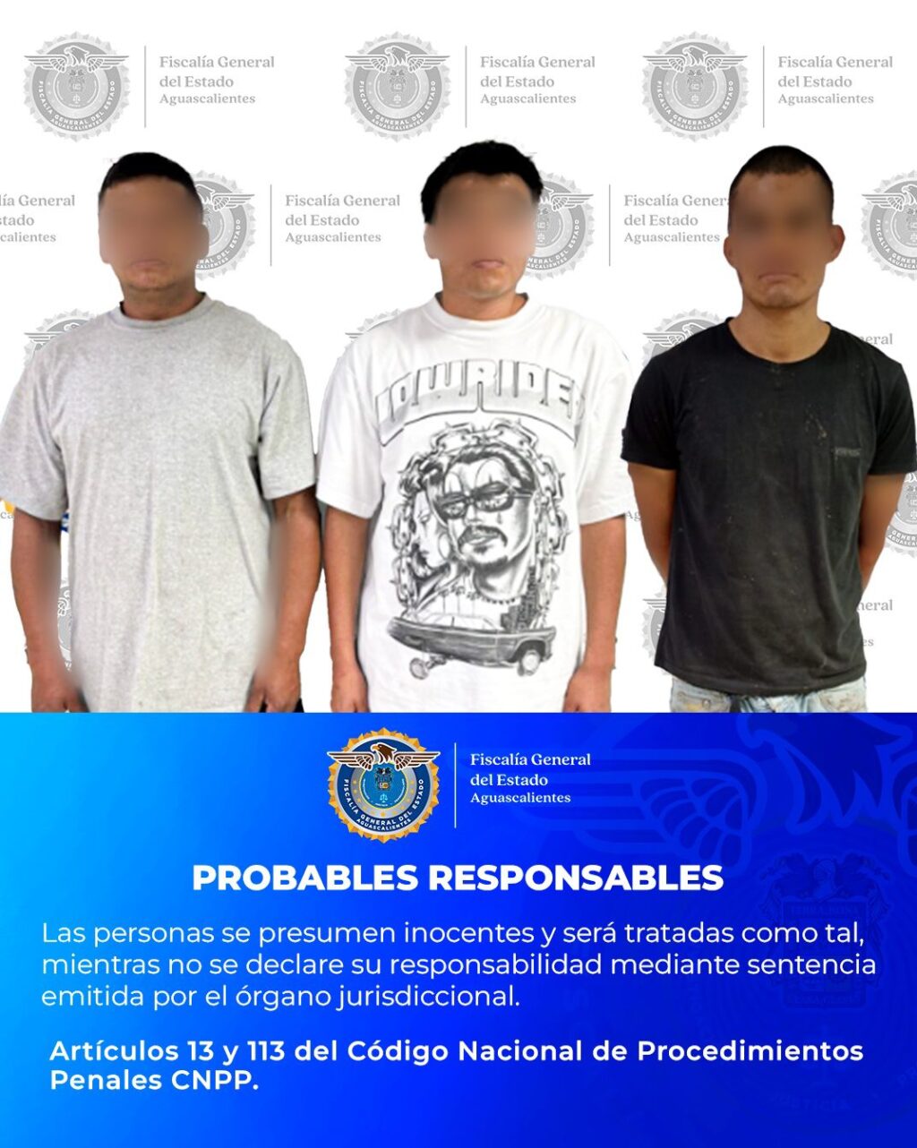 Inician proceso penal a los tres sujetos que ejecutaron a un individuo en San José de Gracia
