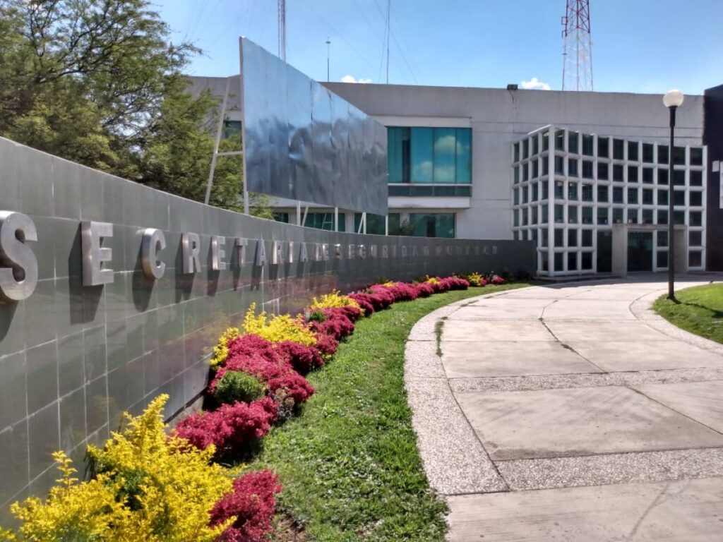 Mediante boquetazo roban caja fuerte de las instalaciones de la Secretaría de Seguridad Pública del Estado