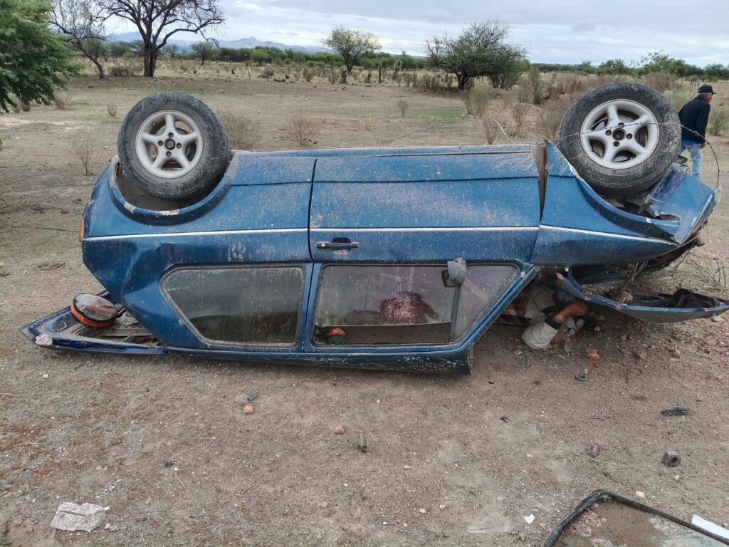 Automovilista murió tras protagonizar una volcadura en la 45 Norte en Rincón de Romos