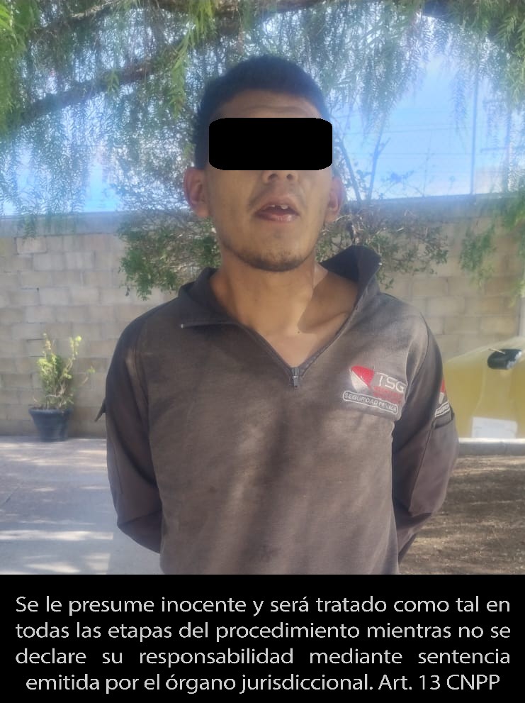 Tras persecución, policías estatales detuvieron a un vendedor de drogas en Parras