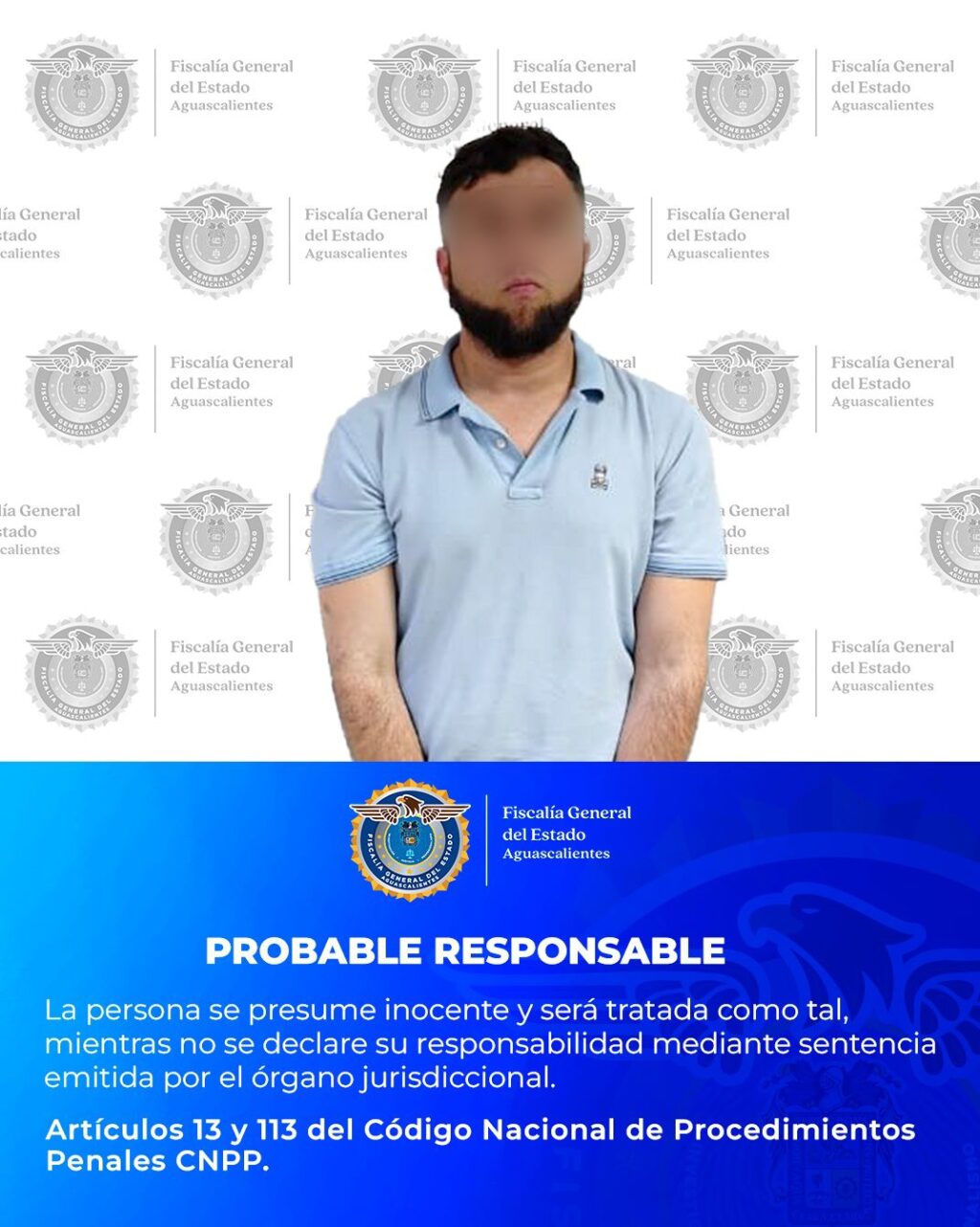 Detienen en Aguascalientes a sujeto buscado en Chihuahua por delito contra la salud