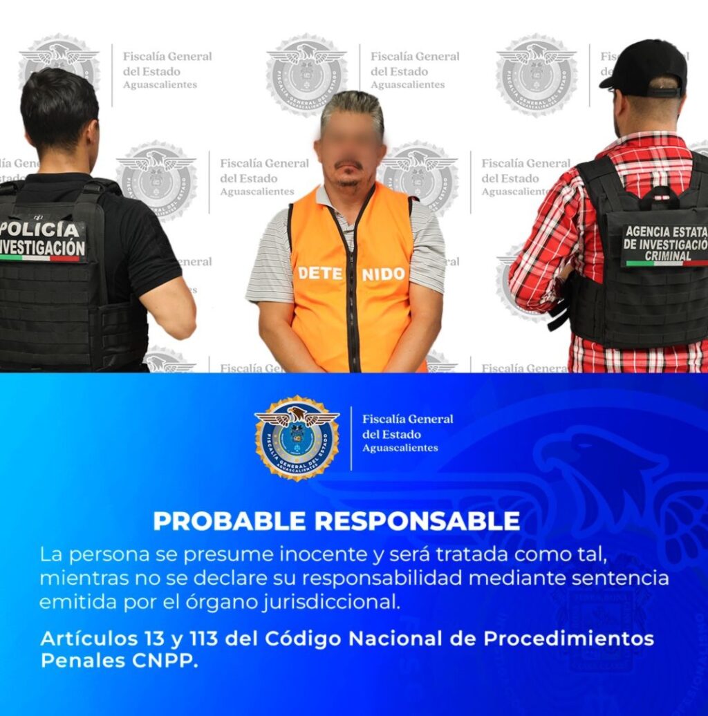 Capturan a “El Coy”, generador de violencia en Aguascalientes y Zacatecas