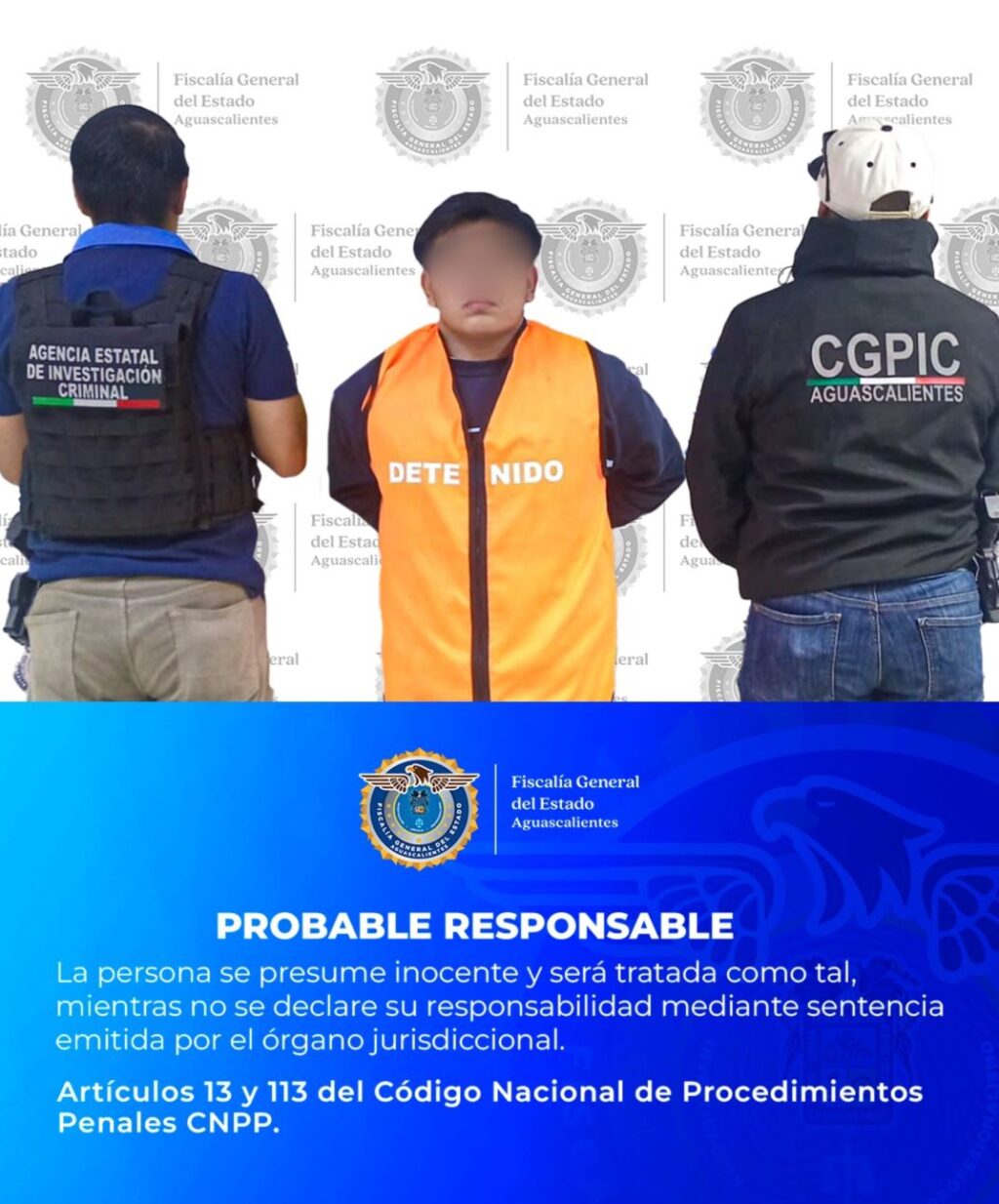 Detienen en Aguascalientes a sujeto buscado por un homicidio en riña en Jalisco