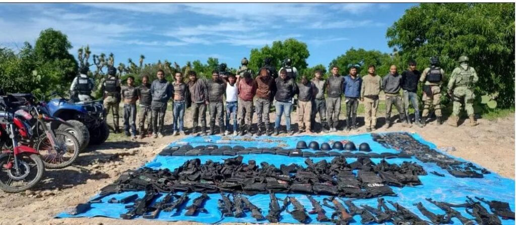 Dos de los 18 detenidos en el narco-campamento de Rincón de Romos resultaron ser adolescentes