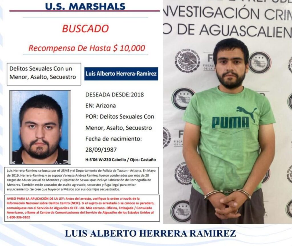 Extraditaron a Estados Unidos a un sujeto detenido en Aguascalientes por explotación sexual y otros delitos