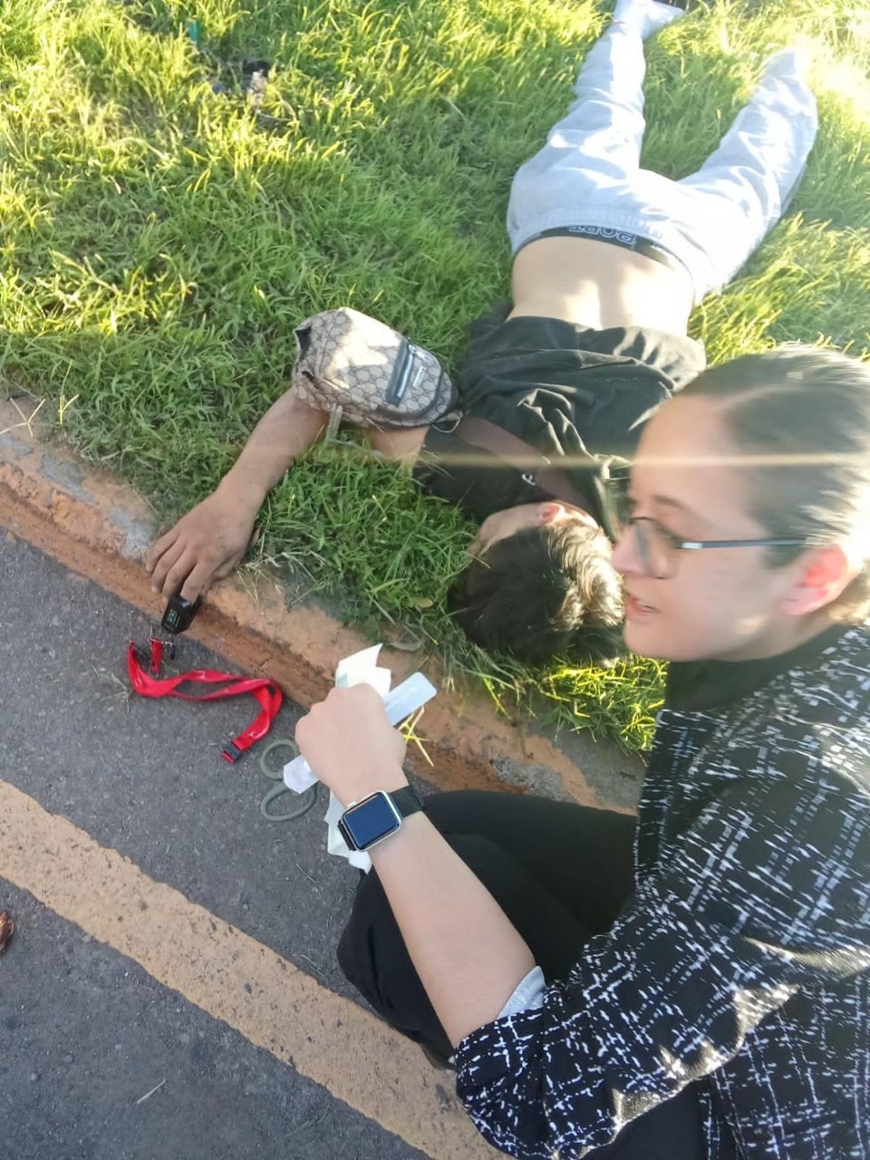 Muere motociclista tras derrapar en Avenida Aguascalientes; su acompañante sobrevivió