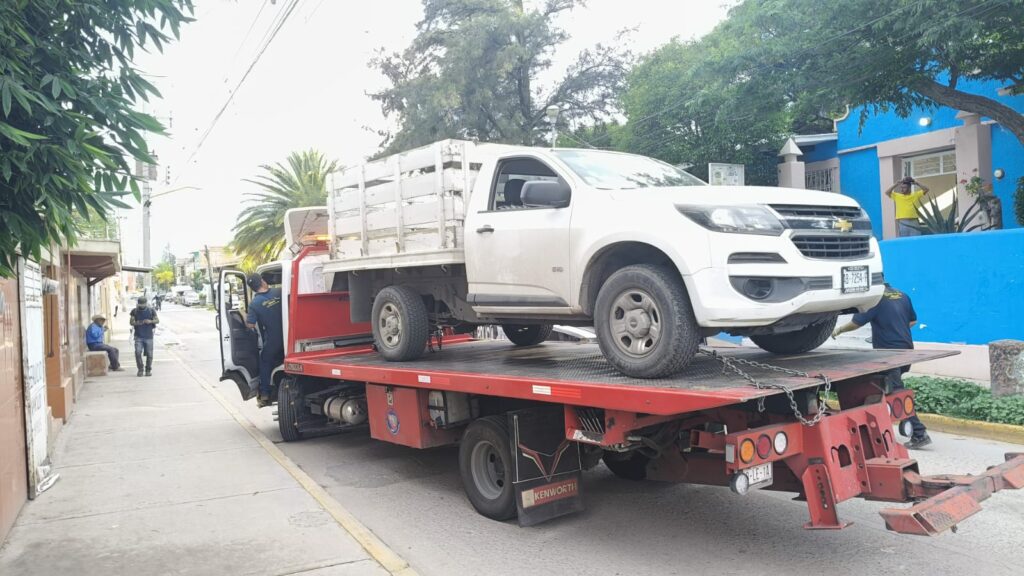 Robó camioneta y lo atoraron en Valladolid