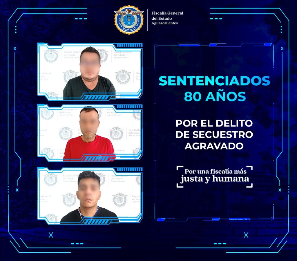 Sentenciaron a 80 años de prisión a tres sicarios que “levantaron” y ejecutaron a un vendedor de drogas