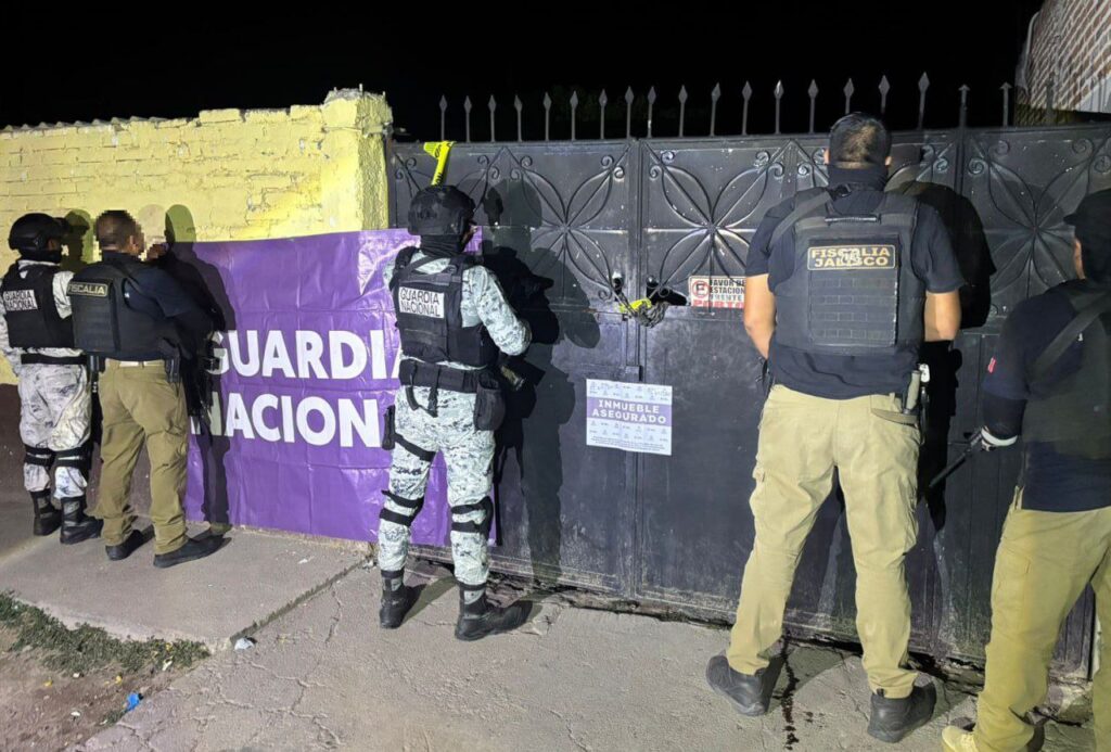 “Reventaron” una casa de seguridad en El Tecuán, Jalisco, cerca de los límites con Aguascalientes