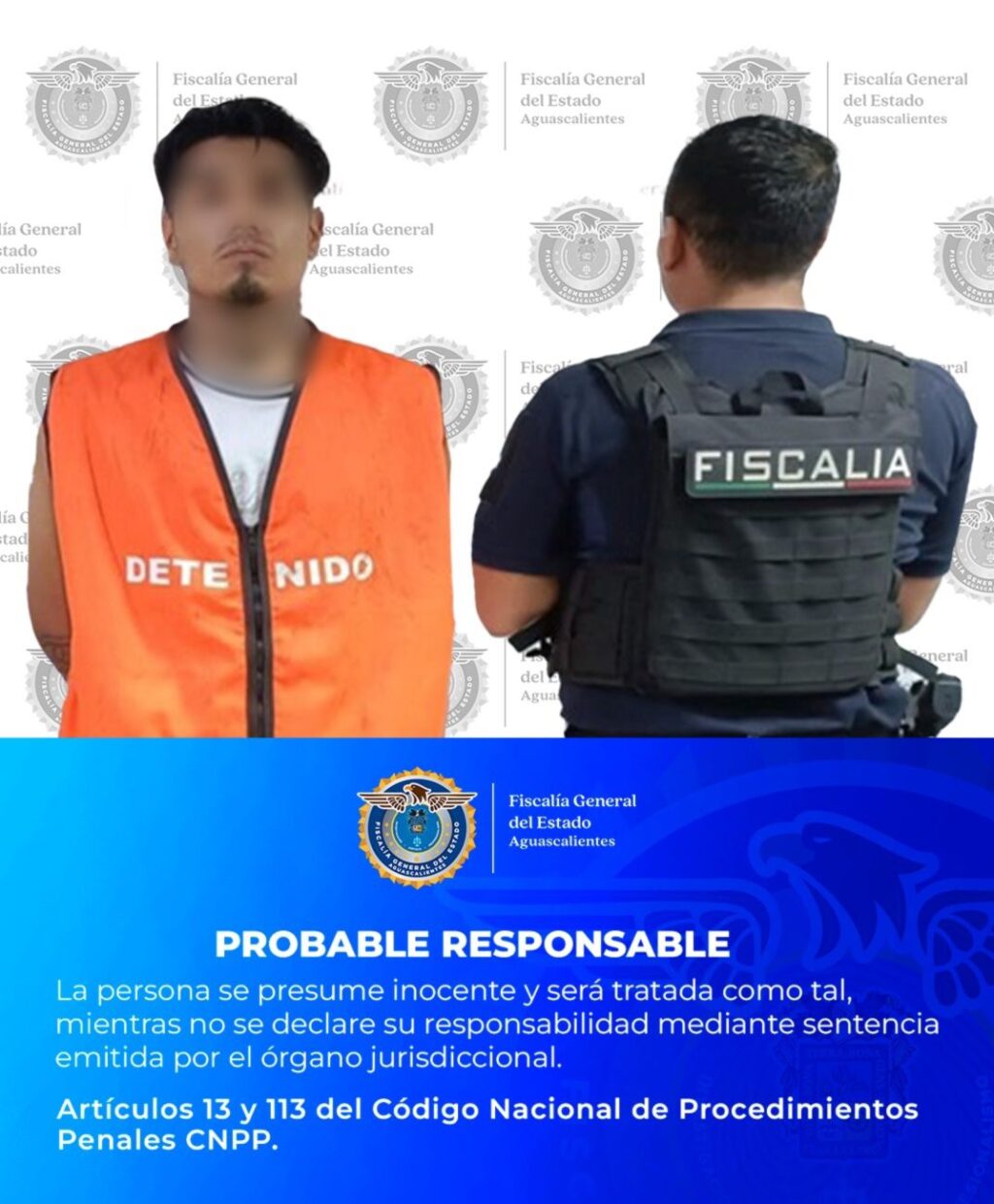 Detienen a sujeto que abusó física y sexualmente de su pareja y la privó de su libertad