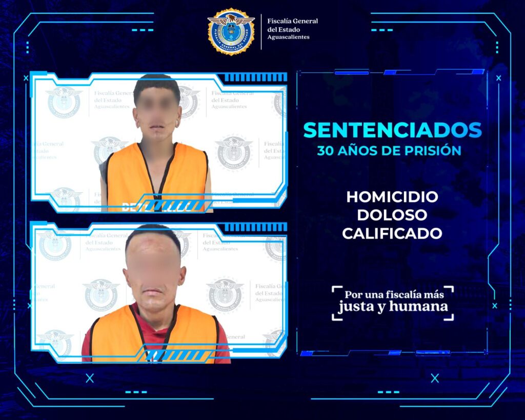 Sentencian a 30 años de prisión a dos sujetos que asesinaron a golpes a un joven por una deuda de drogas